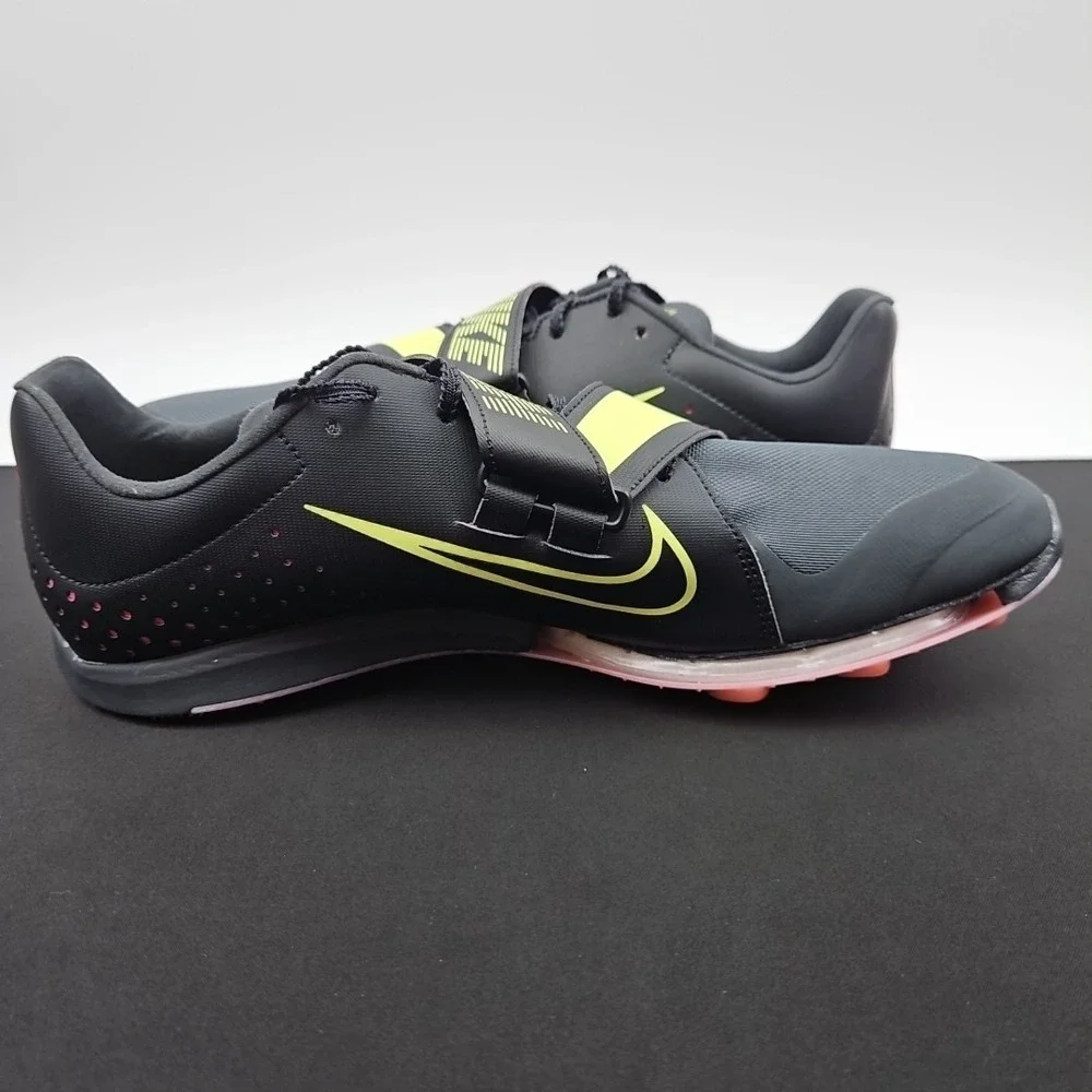 Nike Air‎ Zoom LJ Elite Black Anthracite Track Spikes Mens Size 12.5 CT0079-001